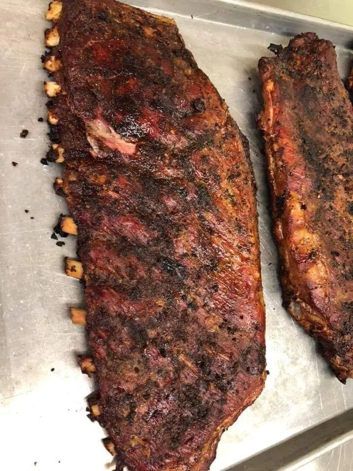 Fresh Smoked Ribs